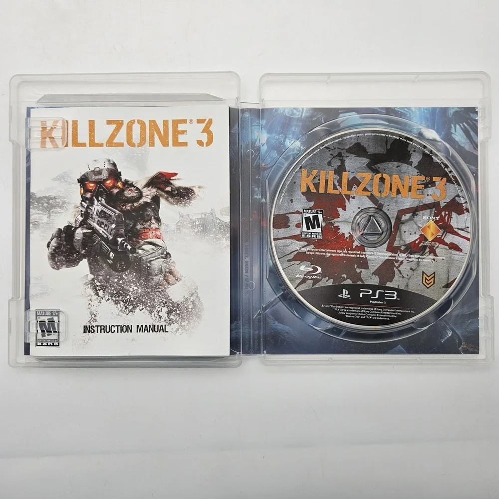 PS3 Killzone 3 Army of Two Haze Battlefield 4 Mix War Games Lot Bundle Lot of 6